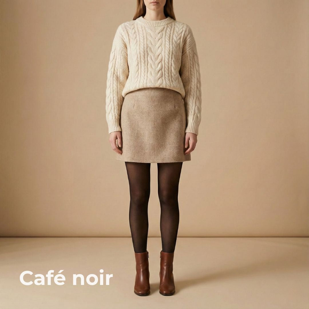 Collants polaires - Entrejambe Invisible & Taille Haute Sculptante