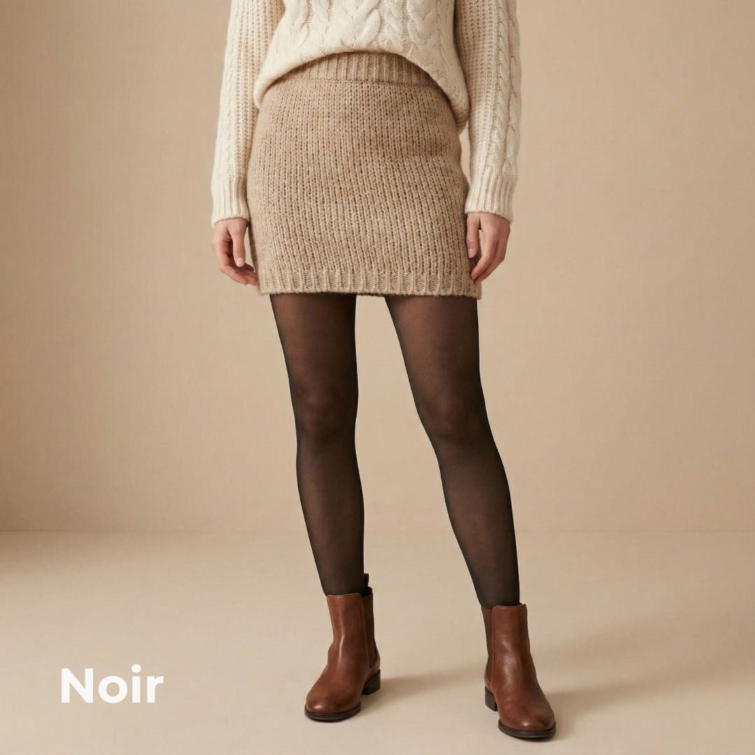 Collants polaires - Entrejambe Invisible & Taille Haute Sculptante